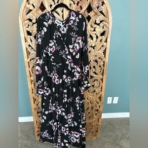 Meghan Los Angeles floral maxi dress